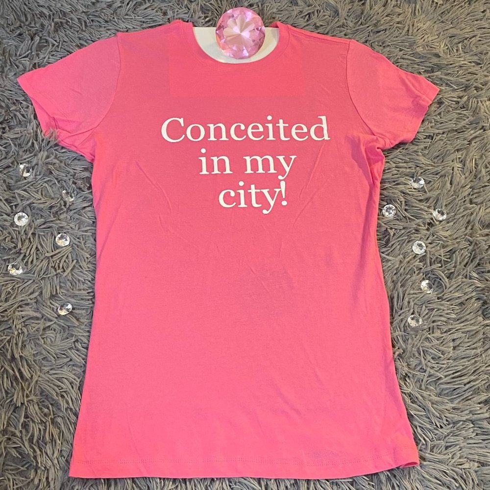Conceited Boutique Conceited In My City T-Shirt (Pink)